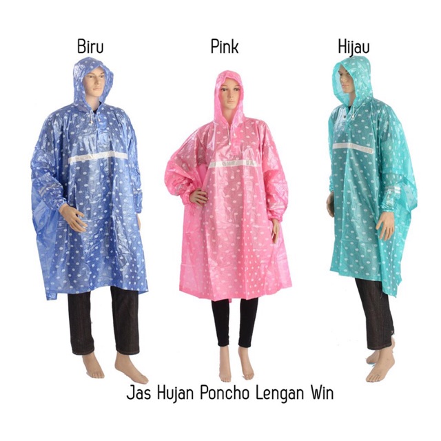 Harga jas hujan ponco